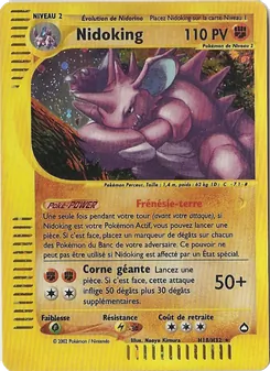 Carte Nidoking H18 – Aquapolis