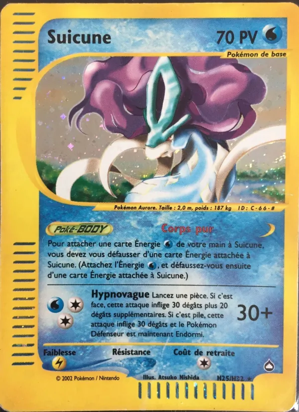 Carte Suicune H25 – Aquapolis