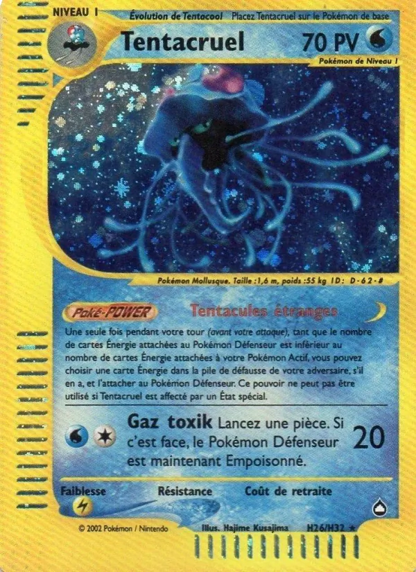 Carte Tentacruel H26 – Aquapolis