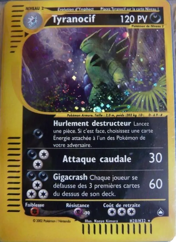 Carte Tyranocif H28 – Aquapolis