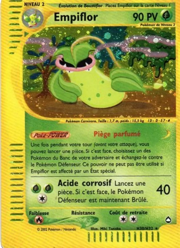 Carte Empiflor H30 – Aquapolis