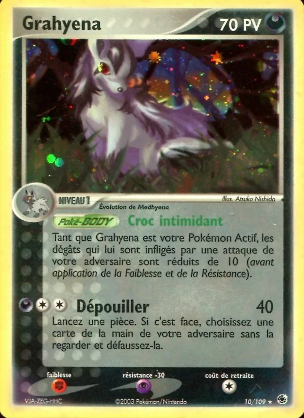 Carte Grahyèna 10/109 – EX Rubis & Saphir