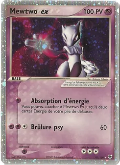Carte Mewtwo ex 101/109 – EX Rubis & Saphir