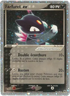 Carte Farfuret ex 103/109 – EX Rubis & Saphir