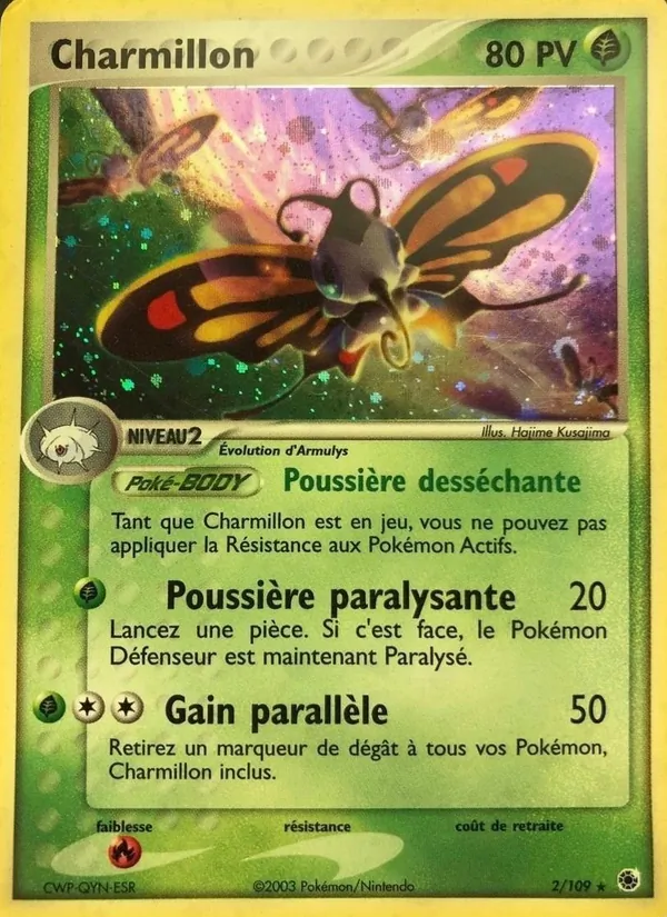 Carte Charmillon 2/109 – EX Rubis & Saphir
