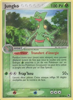 Carte Jungko 20/109 – EX Rubis & Saphir