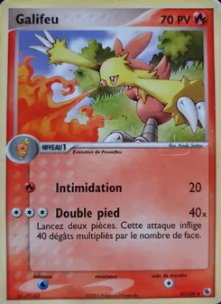 Carte Galifeu 27/109 – EX Rubis & Saphir