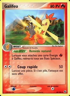 Carte Galifeu 28/109 – EX Rubis & Saphir