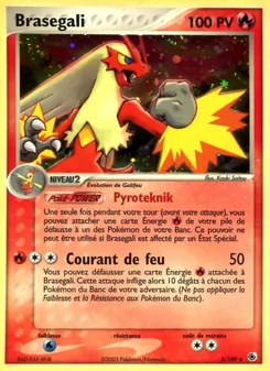 Carte Braségali 3/109 – EX Rubis & Saphir