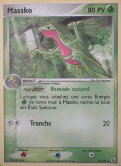 Carte Massko 32/109 – EX Rubis & Saphir