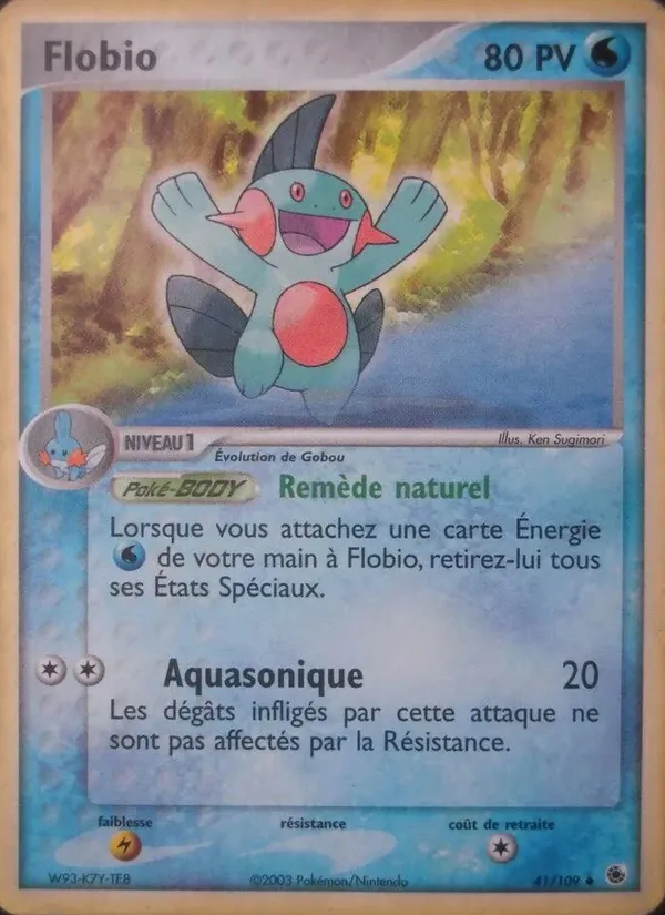 Carte Flobio 41/109 – EX Rubis & Saphir