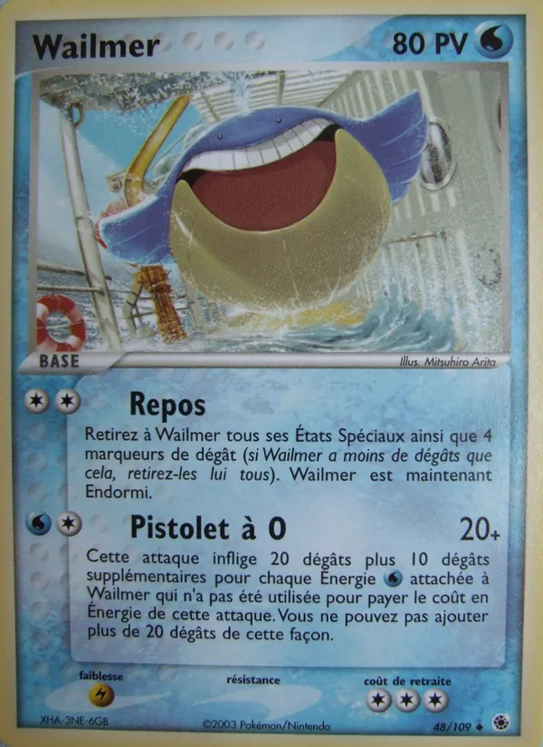 Carte Wailmer 48/109 – EX Rubis & Saphir