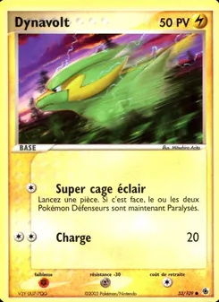 Carte Dynavolt 53/109 – EX Rubis & Saphir