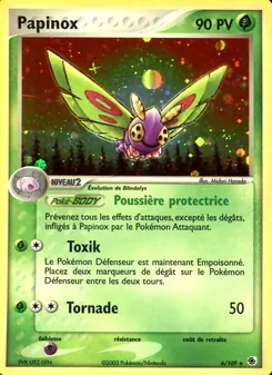 Carte Papinox 6/109 – EX Rubis & Saphir