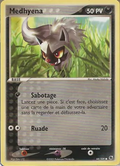Carte Medhyena 64/109 – EX Rubis & Saphir