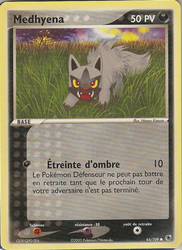 Carte Medhyena 65/109 – EX Rubis & Saphir