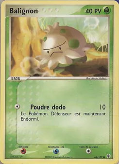 Carte Balignon 69/109 – EX Rubis & Saphir