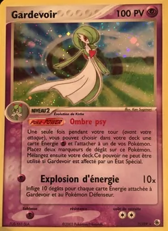 Carte Gardevoir 7/109 – EX Rubis & Saphir