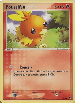 Carte Poussifeu 74/109 – EX Rubis & Saphir