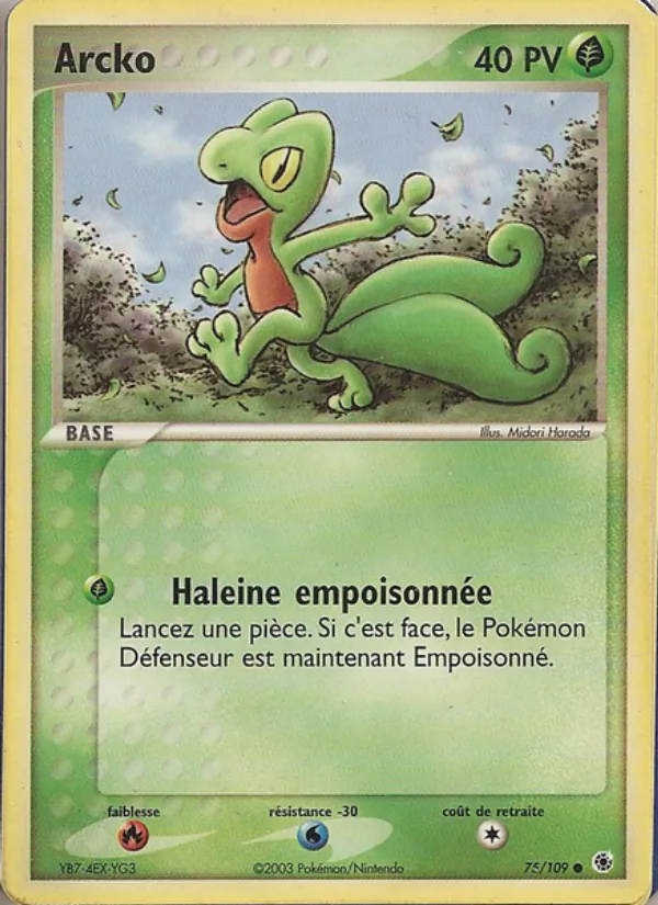 Carte Arcko 75/109 – EX Rubis & Saphir