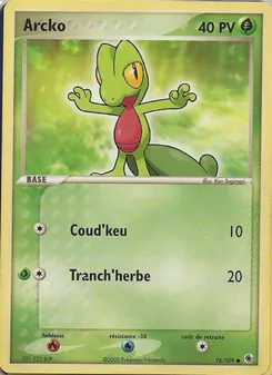 Carte Arcko 76/109 – EX Rubis & Saphir