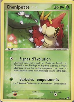 Carte Chenipotte 78/109 – EX Rubis & Saphir