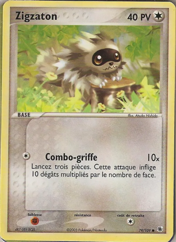 Carte Zigzaton 79/109 – EX Rubis & Saphir