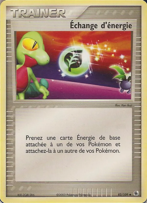 Carte Échange d'énergie 82/109 – EX Rubis & Saphir