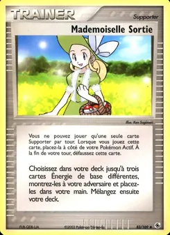 Carte Mademoiselle Sortie 83/109 – EX Rubis & Saphir