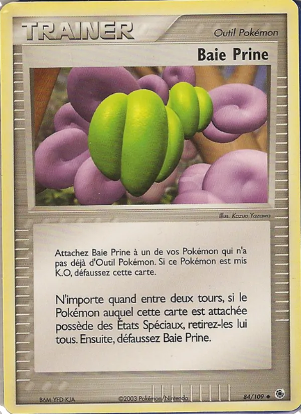 Carte Baie Prine 84/109 – EX Rubis & Saphir
