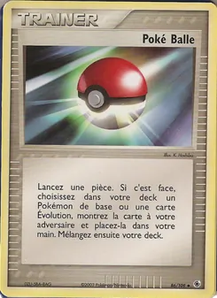 Carte Poké Balle 86/109 – EX Rubis & Saphir