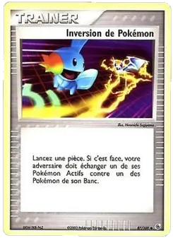 Carte Inversion de Pokémon 87/109 – EX Rubis & Saphir