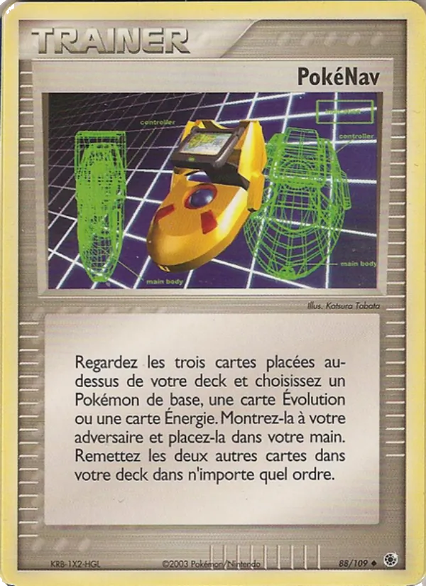 Carte PokéNav 88/109 – EX Rubis & Saphir