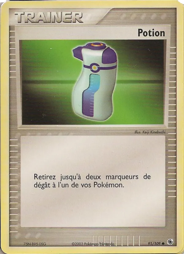 Carte Potion 91/109 – EX Rubis & Saphir