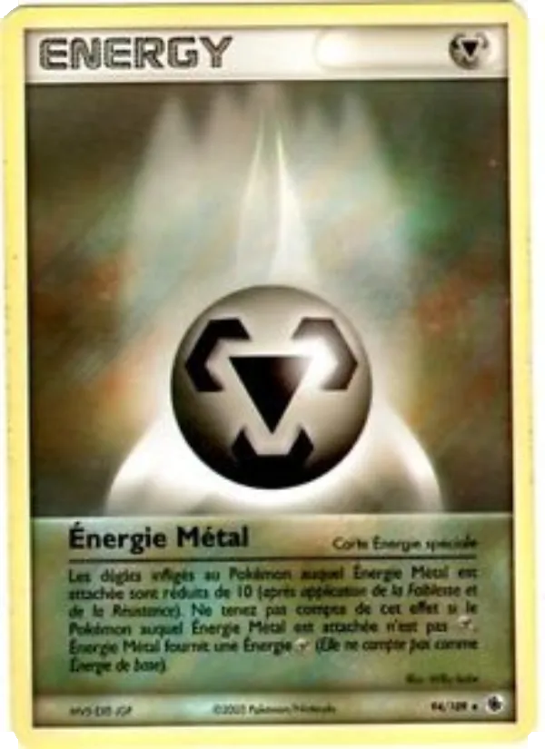 Carte Énergie Métal 94/109 – EX Rubis & Saphir