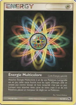 Carte Énergie Multicolore 95/109 – EX Rubis & Saphir