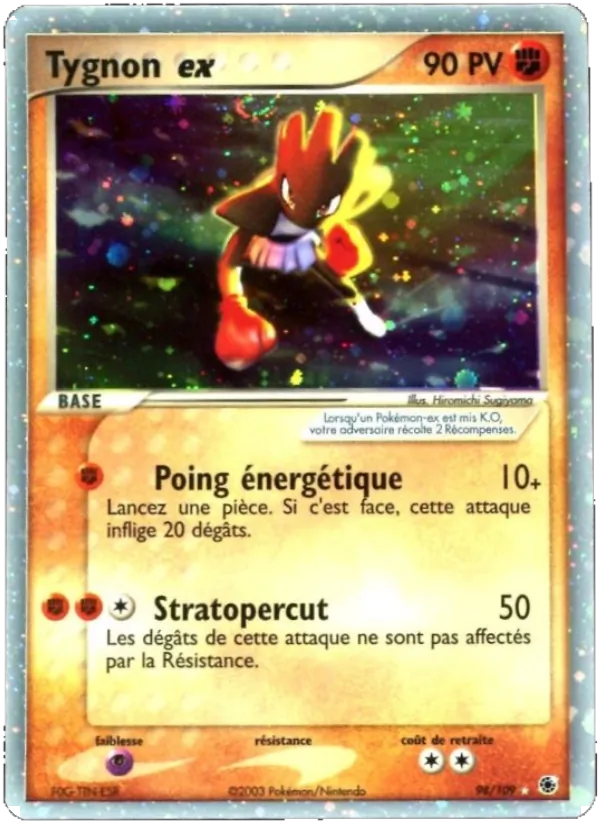 Carte Tygnon ex 98/109 – EX Rubis & Saphir