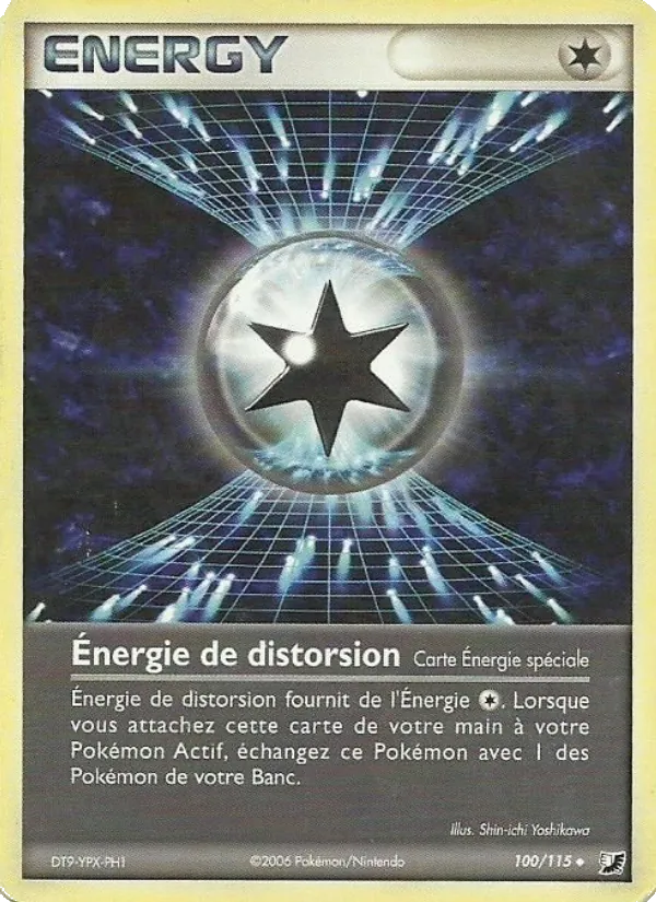 Carte Énergie de distorsion 100/115 – EX Forces Cachées