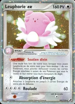 Carte Leuphorie ex 101/115 – EX Forces Cachées