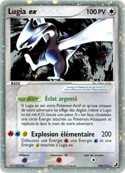 Carte Lugia ex 105/115 – EX Forces Cachées