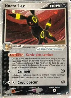 Carte Noctali ex 112/115 – EX Forces Cachées