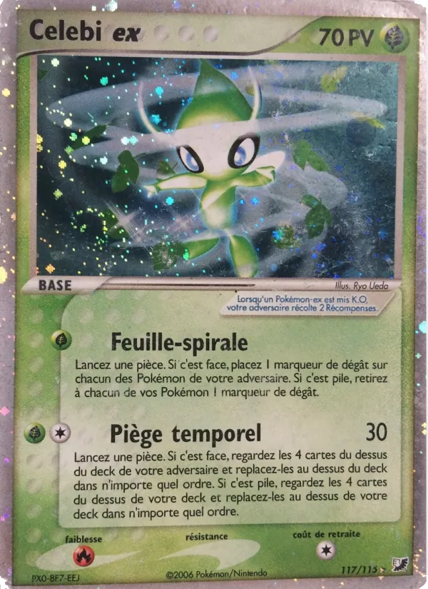 Carte Celebi ex 117/115 – EX Forces Cachées