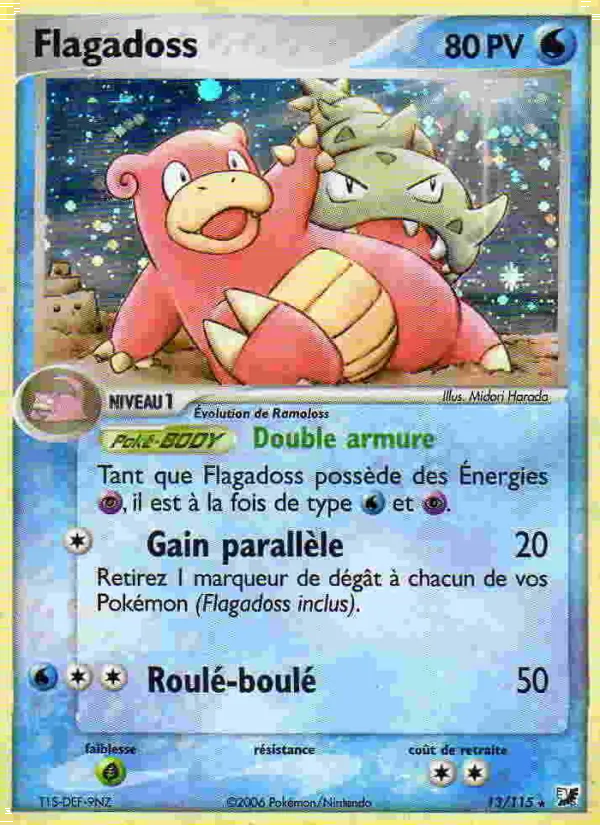 Carte Flagadoss 13/115 – EX Forces Cachées