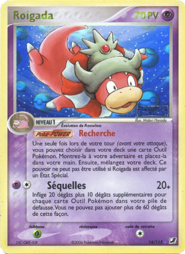 Carte Roigada 14/115 – EX Forces Cachées