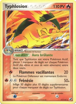 Carte Typhlosion 17/115 – EX Forces Cachées