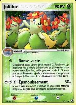 Carte Joliflor 3/115 – EX Forces Cachées