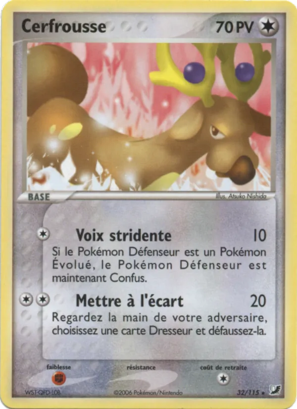 Carte Cerfrousse 32/115 – EX Forces Cachées