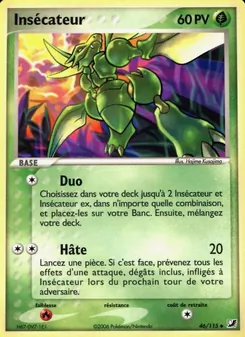 Carte Insécateur 46/115 – EX Forces Cachées