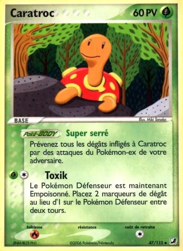 Carte Caratroc 47/115 – EX Forces Cachées