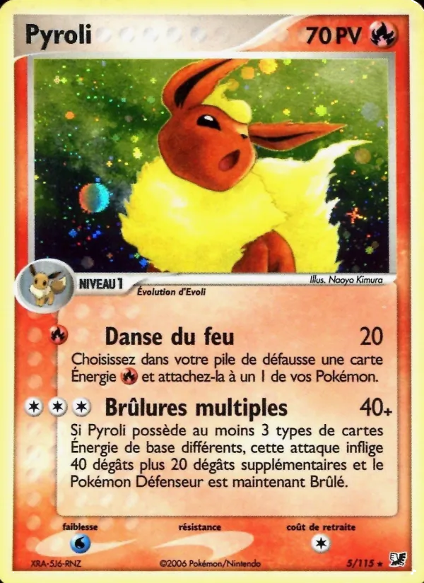 Carte Pyroli 5/115 – EX Forces Cachées